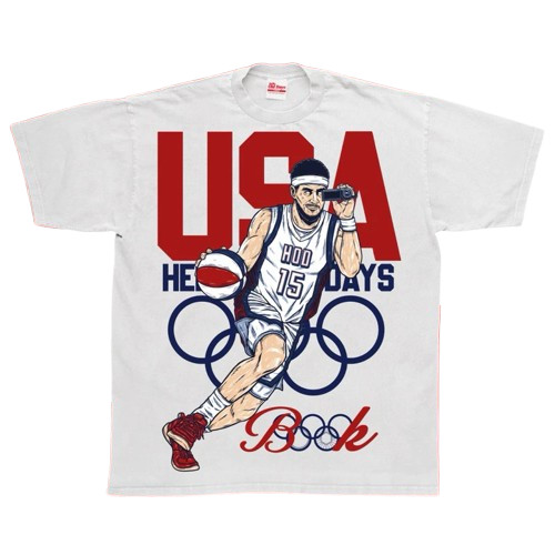 DEVIN BOOKER TEAM USA TEE