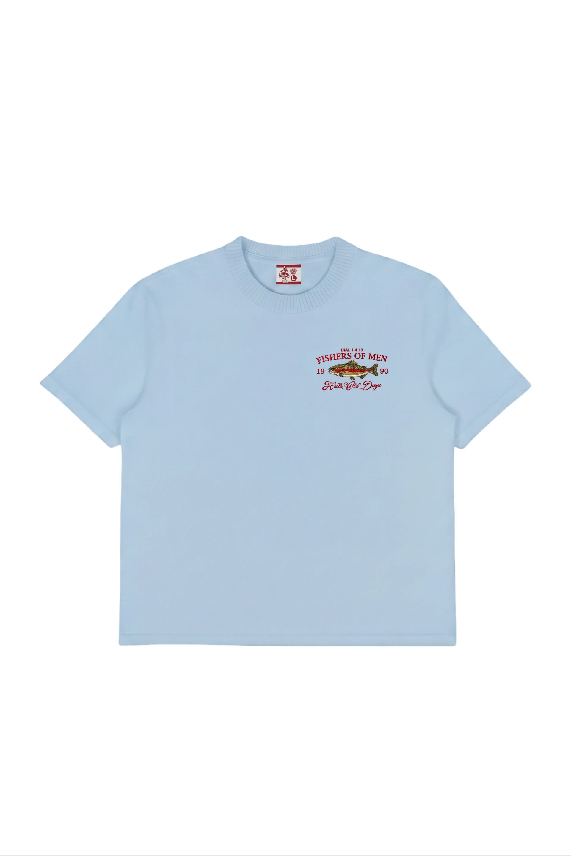 Fournineteen Fisherman's Essential Tee (Lakeside Blue)